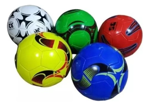 5 Mini Balones De Futbol Diferentes Modelos Juego
