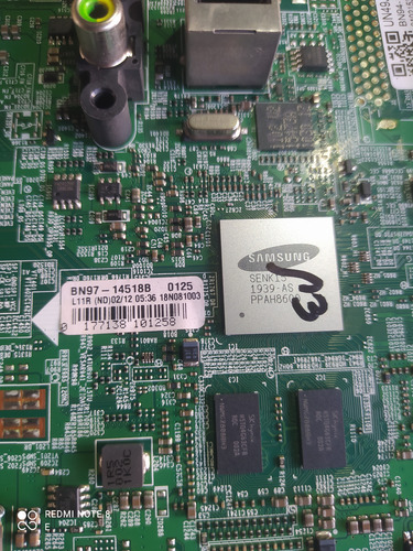 Tarjeta Main Samsung Un49j5290afxzx Versión Fa01 (Usado)