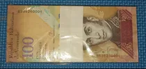 Comprar Paca De 100 Billetes Consecutivos De 100 Bolivares Fuertes.