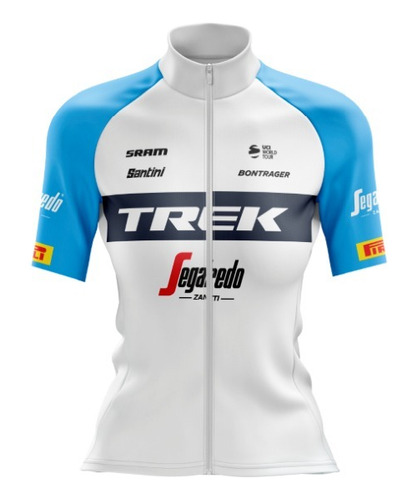 Jersey Ciclismo Ruta Mtb Mujer Trek 2023 Manga Corta