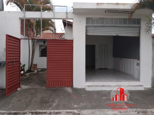 Casa Padrão Com Ponto Comercial Taubaté/sp - 1029
