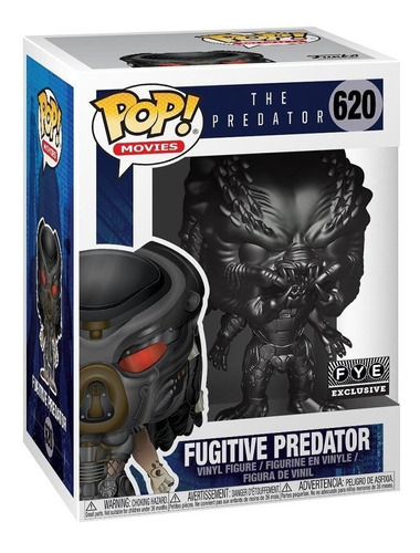 Fugitive Predator Predador Metalico Funko Pop