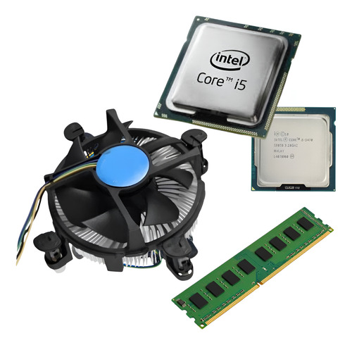 Kit Upgrade I5 3470  Memória 8gb Ddr3 1600mhz  Cooler Basic