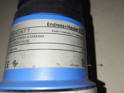 Sensor Detector De Nivel Endress+hauser Ftw31