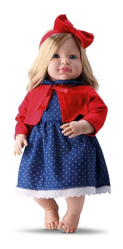 Boneca Louise Bebê Tipo Reborn - Bambola