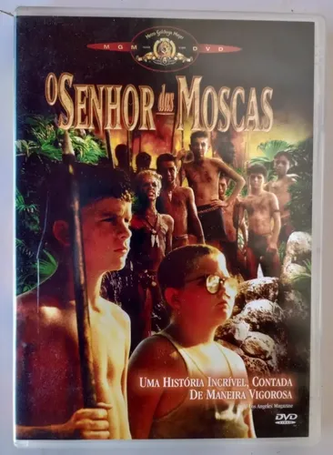 O Senhor Das Moscas Dvd - 1990 - Harry Hook | Parcelamento sem juros