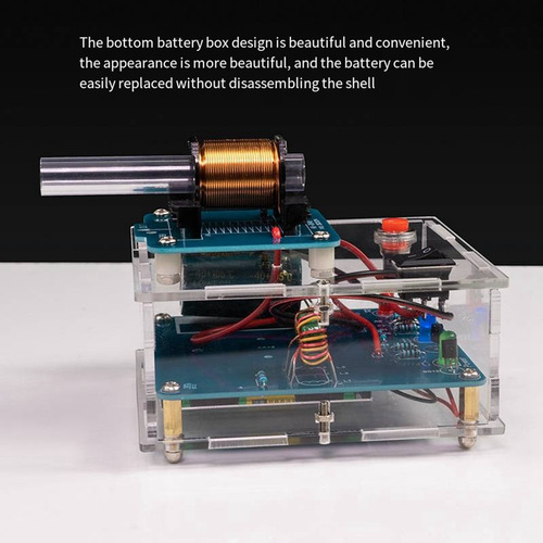 Kit De Cañón Electromagnético S5 Para Bricolaje, Proyectil D