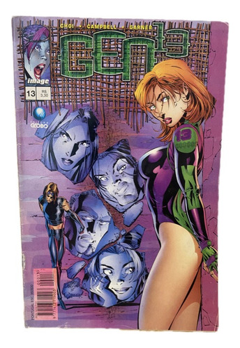 Gibi Hq Gen13 N° 13 - Editora Globo Image - Excelente Estado (Usado)