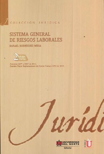 Libro Sistema General De Riesgos Laborales De Rafael Rodrígu