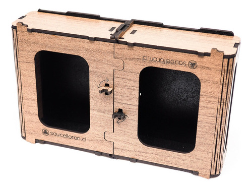 1x Caja Para Juego De Cartas Toma 6 Con Protector/fundas