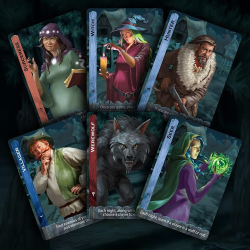 Juego Ultimate Werewolf Edición Revisada Bezier Games