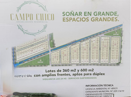 Imagen 6 de 24 de Terreno En Zona Sur (campo Chico)