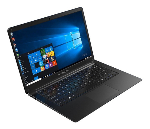 Laptop Hyundai Hybook 14.1, 4gb Ram, 64gb Hdd, Win 10 Hs Color Negro