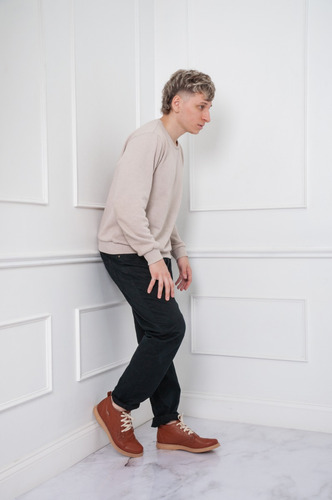 Zapatilla Hombre Bota Liviana Hesse Invierno Leo Bym Shoes