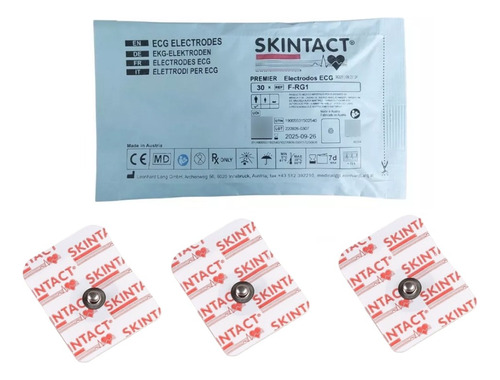 Electrodos Descartables Para Ecg Diagnostico Skintact X 30u