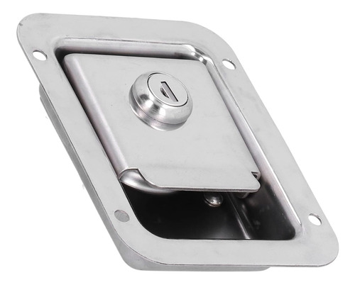 Set Chapa Con Llave Acero Inox Carro Arrastre Casa Rodante