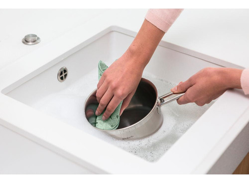 Paño De Microfibra Para Limpieza Sinkside Jade Green