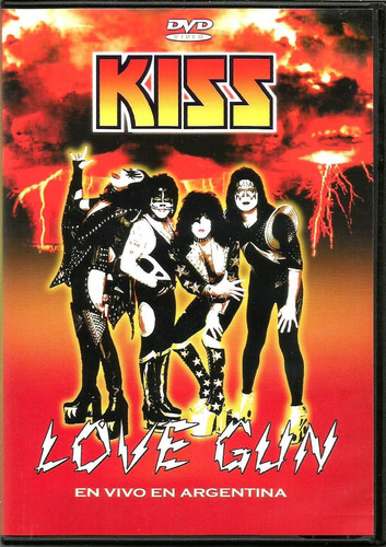 Kiss Love Gun En Vivo Argetina Dvd No Oficial Original