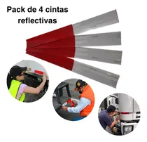 Comprar Cinta Reflectiva 3m Blanco Rojo Transporte Carga Vial Pack  
