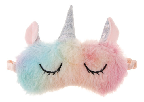 Rainbow Unicorn Sleep Máscaras Eye Shade Cover Para Mujeres 