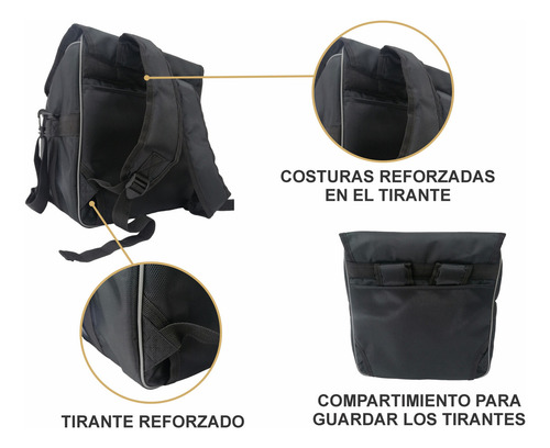 Funda Para Acordeón De 31 Botones, Premium, Marca Hathor