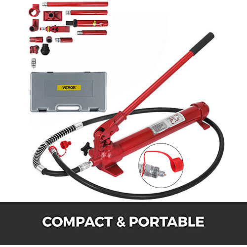 Porto Power Hidráulico 10 Tons Kit Reparacion Chasis