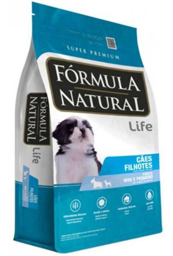Fórmula Natural Para Cães Filhotes Porte Mini/peq 2,5kg