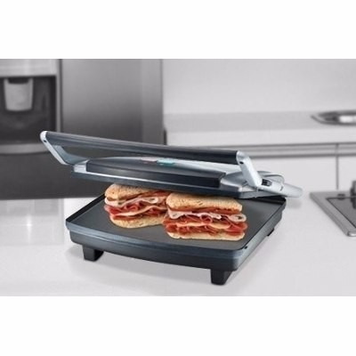 Plancha Sandwichera Asadora Sankey Facil Rapida Antiadherent