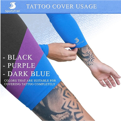 Imagen 5 de 6 de Mangas Para Brazo Enfriadoras Protector Uv Upf 50