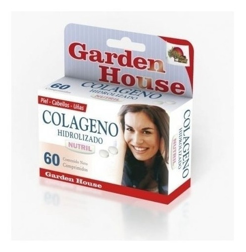 Imagen 2 de 2 de Suplemento En Comprimidos Garden House Colágeno Hidrolizado En Caja 60 Un
