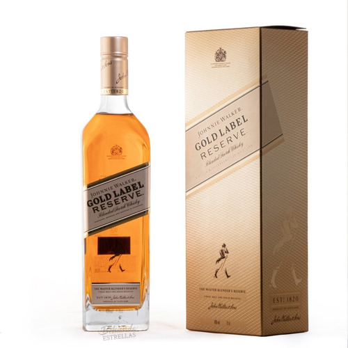 Whisky Johnnie Walker Gold Label Reserve 750 En Estuche