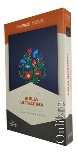 Biblia Ultrafina Reina Valera 1960 Tapa Dura Bordado