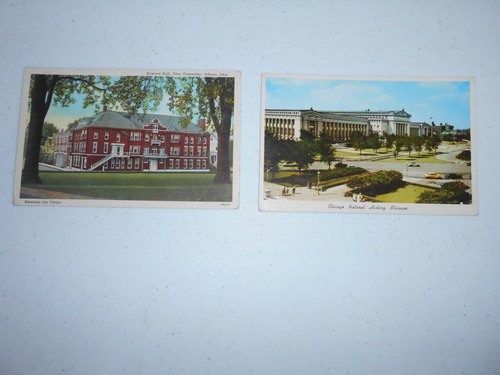 2 Postales Antiguas De Estados Unidos.