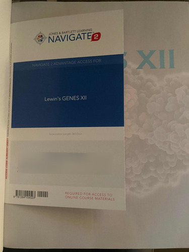 Libro Genes Xii Lewins - Inglés