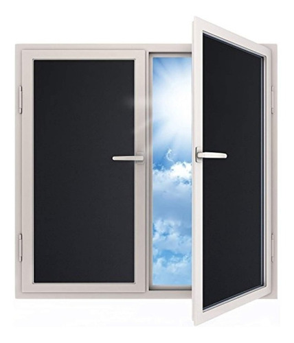 Vinil Adesivo Blackout Armario Porta Janela Vidro 8m X 50cm