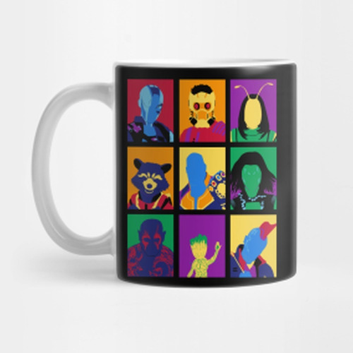 Taza Groot Guardianes De La Galaxia Freekomic J6