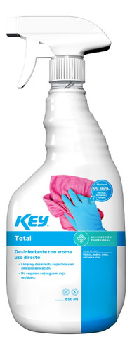 Limpiador Desinfectante Key Total 650ml