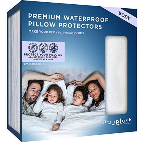 Protector De Almohada Impermeable Ultrablock Ultra Plush De