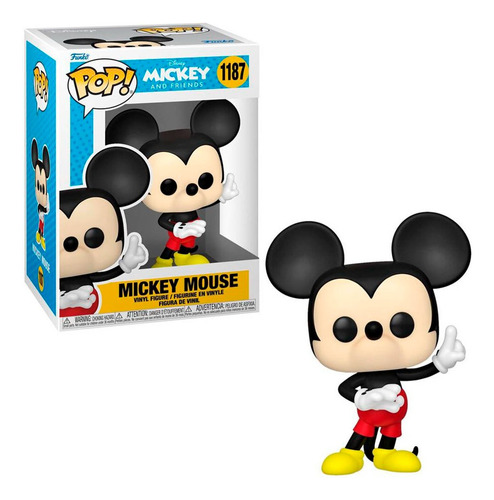 Funko Mickey Mouse (1187) Disney ¡ Nuevo En Stock!