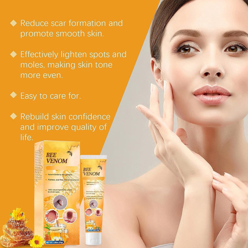 3×crema Veneno Abeja Lipogo, Pomada Veneno Abeja