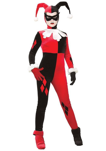 Disfraz Harley Quinn Niña T.8 Comic Cosplay Halloween