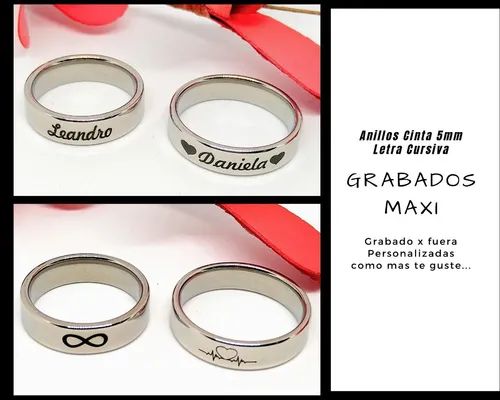 Alianzas grabadas por fuera sales