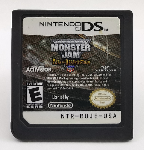 Monster Jam Path Of Destruction Ds Nintendo * R G Gallery