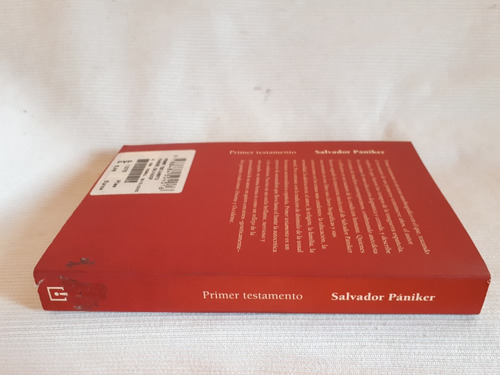 Imagen 2 de 4 de Primer Testamento Salvador Paniker Debolsillo