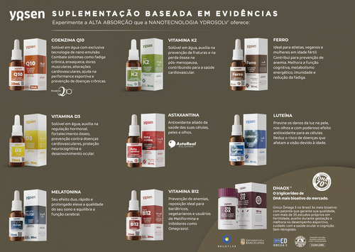 Vitamina D3 Em Spray 2000ui Em Cada Jato Ydrosolv® Yosen