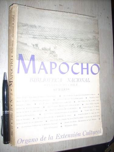 Revista Mapocho Ii Biblioteca Nacional 1964 Buen Estado