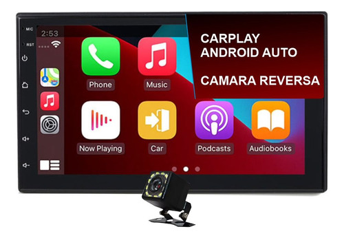 Radio Multimedia Android Pantalla 7  Gps Camara De Reversa