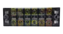 Comprar Regleta Bornera Baquelita 6 Polos 25 Amp 600v