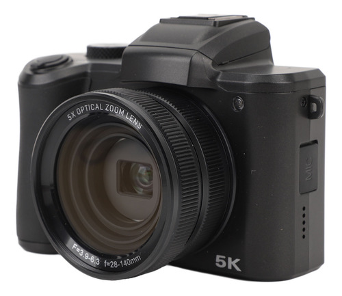 Cámara Digital De 5 K, Enfoque Automático, Zoom Óptico De 5