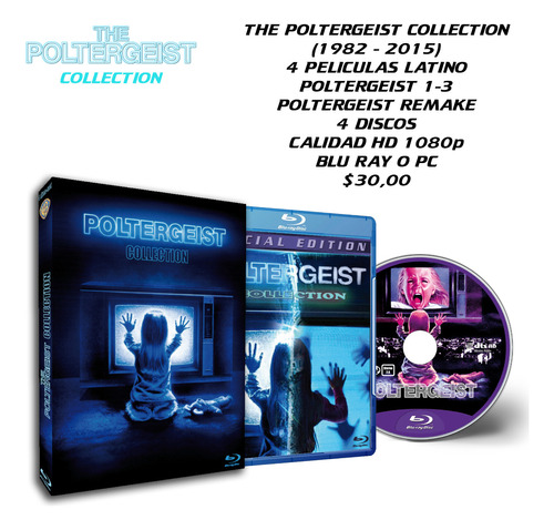 Poltergeist Coleccion Completa Latino Hd